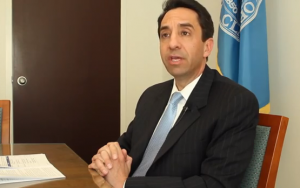 District Attorney Jeffrey Rosen is asking Santa Clara County's board of supervisors to revise its policy about cooperating with federal immigration authorities